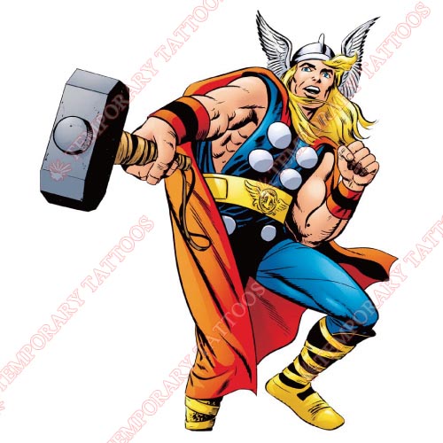 Thor Customize Temporary Tattoos Stickers NO.344